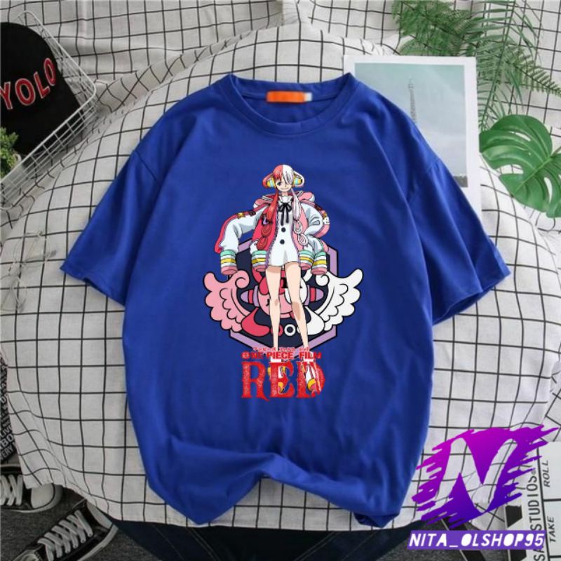 kaos anak one piece film red uta