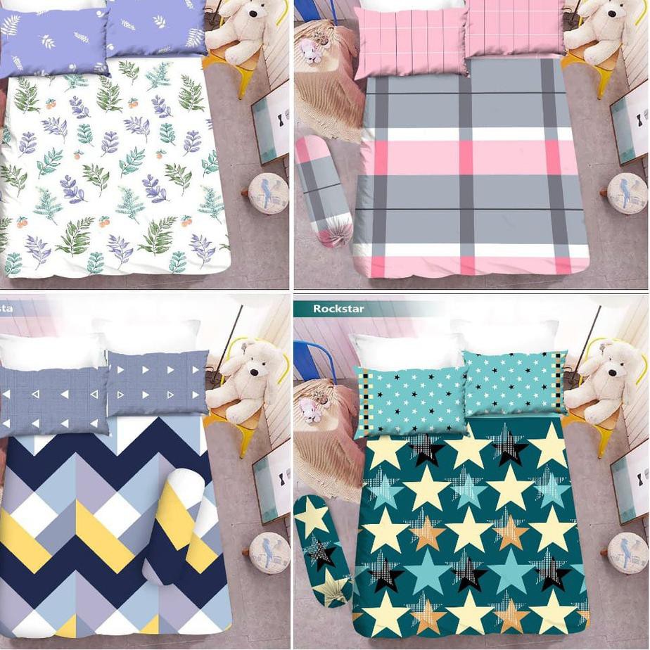 ➢ Sprei Vito Uk.180 x 200 & Uk.160 x 200 Motif Oakwood, Kimberly, Modelista, Giraffe,Lavender,Rockst