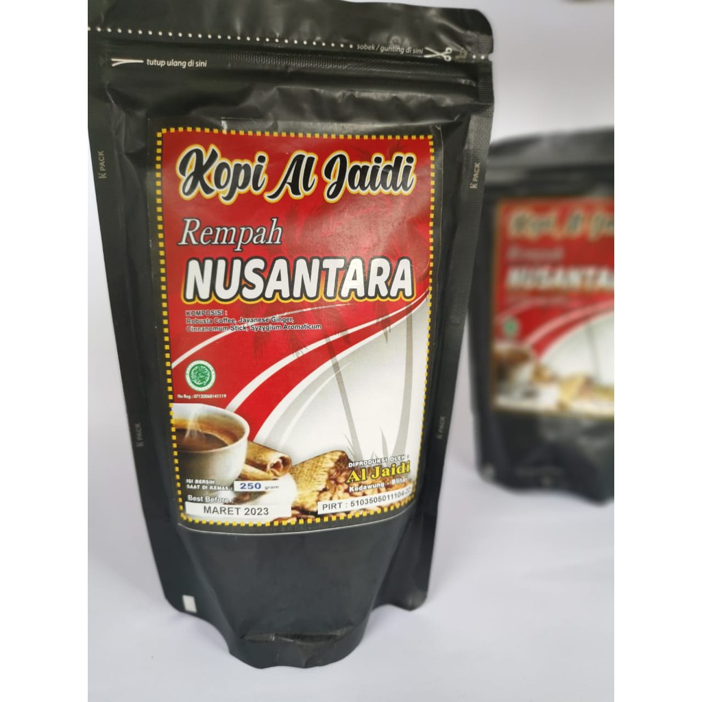 

Fulanmart Kopi Bubuk Kopi Rempah Nusantara Al Jaidi Best Seller 250 gram