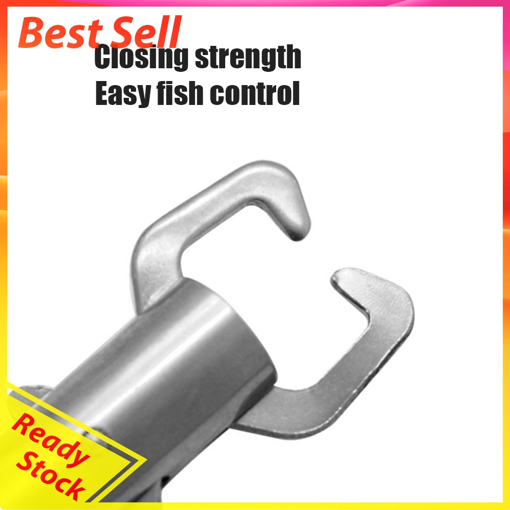 Stainless Steel Control Scissor Snip Fishing Grip Set Nipper Clamp Cutter