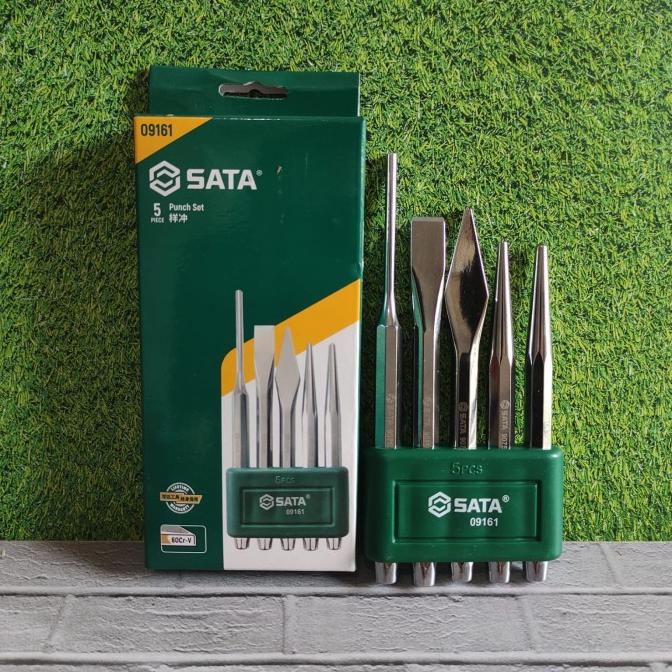 

PAHAT BESI 5 PCS 09161 - 5PCS PUNCH & CHISEL SET SATA