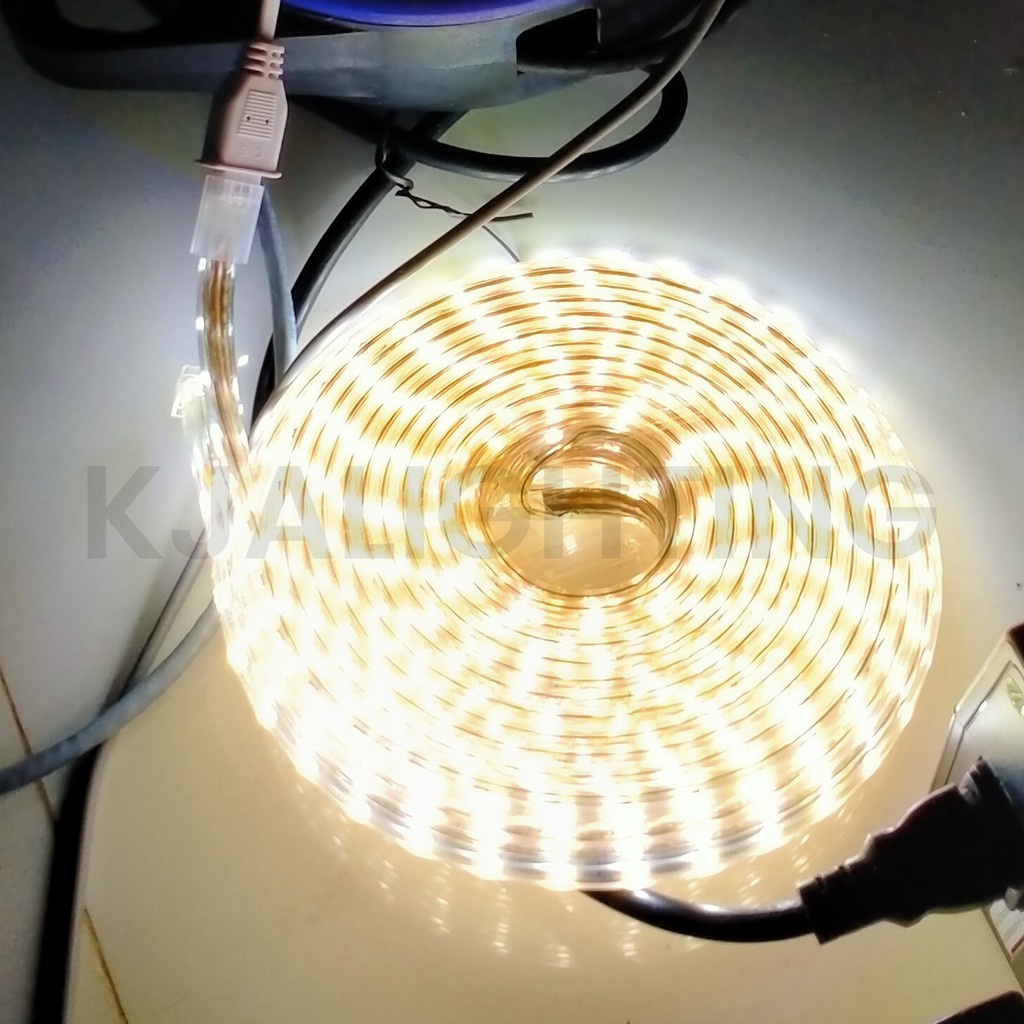 LAMPU LED STRIP LAMPU SELANG IP 5050 8 METER + SOCKET