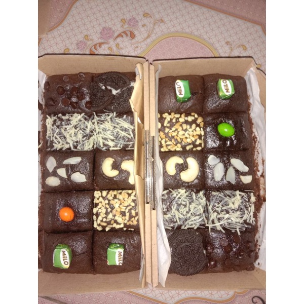 

Brownies Panggang 20x10|10 sekat