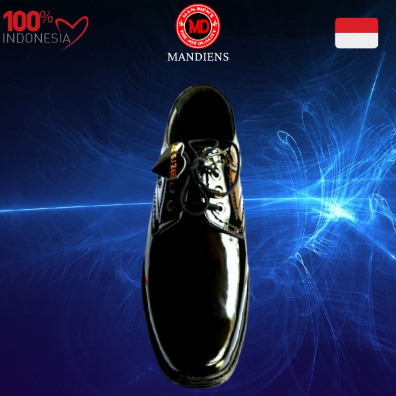 MANDIENS - SJ.266 /SJ.166 Sepatu Pantofel Kulit Asli Original Medali Export Quality
