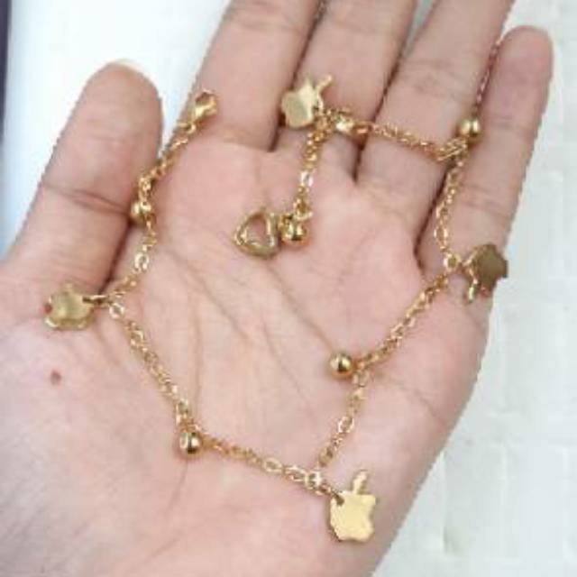 GELANG KAKI TITANIUM BANYAK MODEL LUCU LUCU BAGUS GELANG GELANG KAKI TITANIUM BANYAK MODEL LUCU LUCU BAGUS GELANG