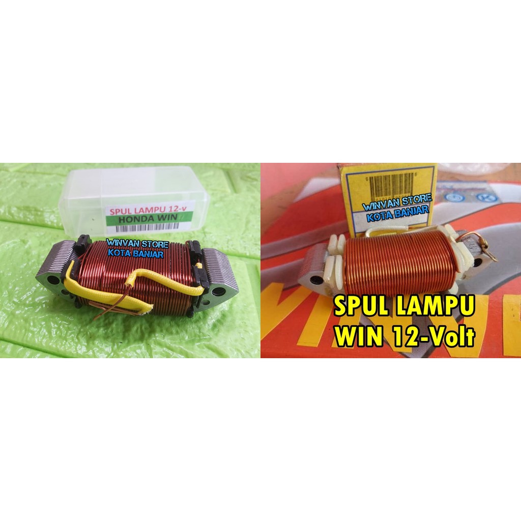 Spul lampu Honda Win 12 Volt Spull Spool Lampu 12 V Fullwave Honda Win 100