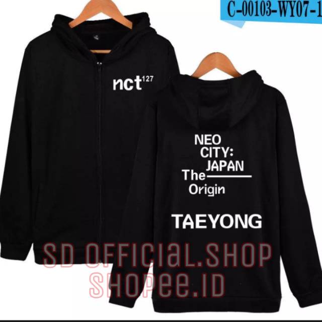 (bayar ditempat)  Jaket hoodie resleting kpop NCT127 NEO CITY JAPAN the origin