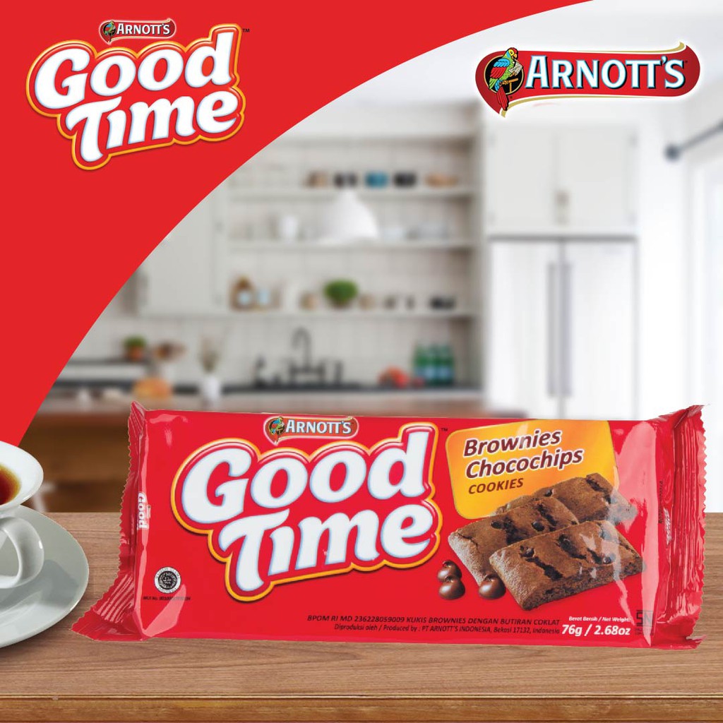 Good Time Cookies Brownies Chocochips 80 gr