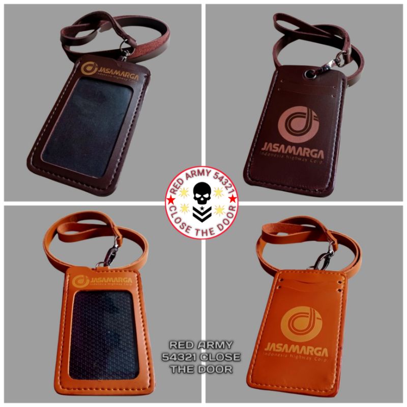 

Holder ID Card - Tali Lanyard Nametag Logo J4S4 MARGA