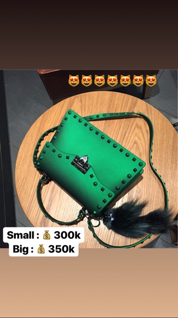 VALENTINO ROCKSTUD CROSSBODY! SMALL SIZE !! JELLY BAG IMPORT MURAH KUALITAS BOUTIQUE