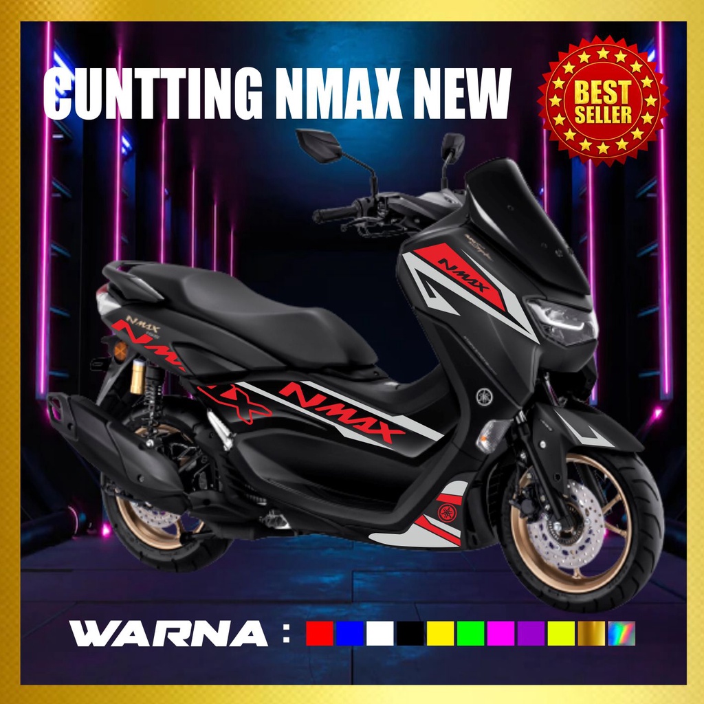 CUTTING STICKER STRIPING NMAX 2022 STICKER CUTTING NMAX BARU