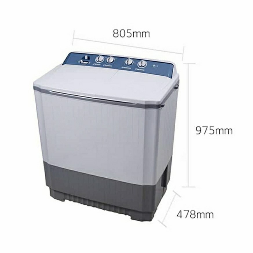 Mesin Cuci LG P7500N | 2 tabung 7.5 kg P-7500N 7.5kg twin tub