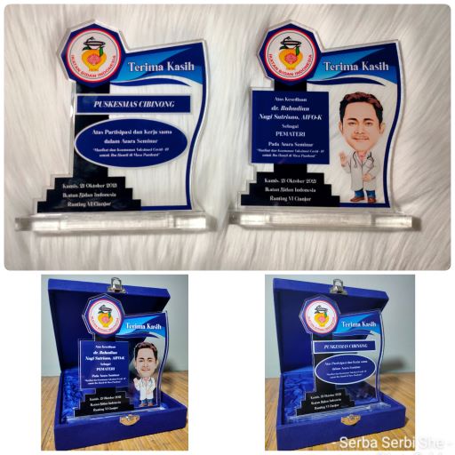 Plakat Akrilik Karikatur Box Custom