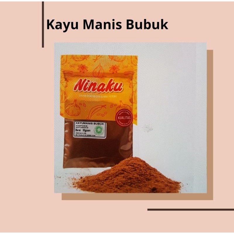 

KAYU MANIS BUBUK NINAKU 30 GRAM