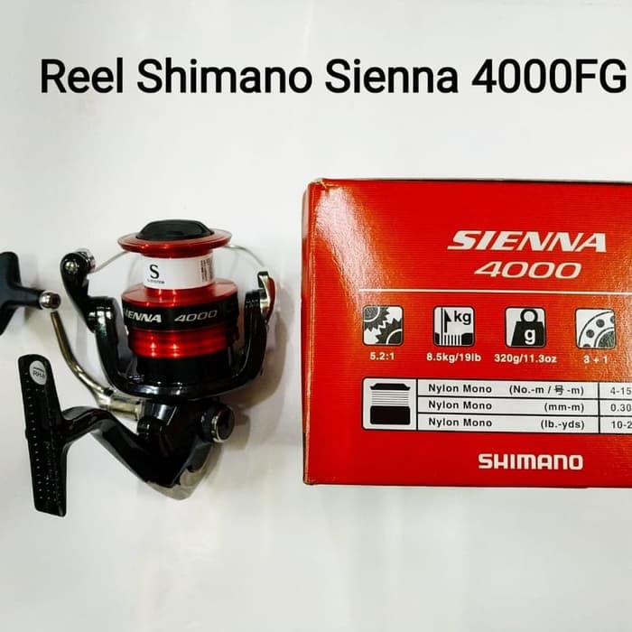 REEL SHIMANO SIENNA 2019 4000FG
