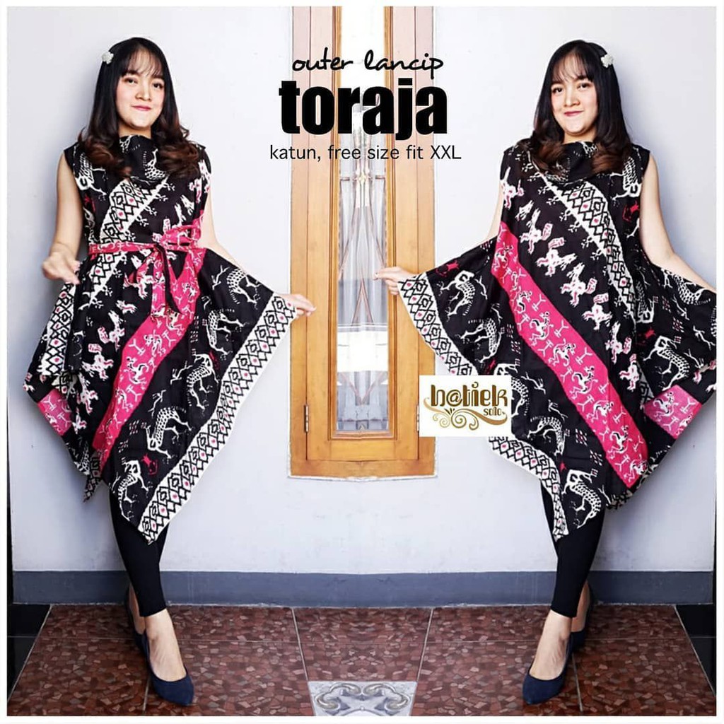 DRESS BATIK LANCIP TORAJA