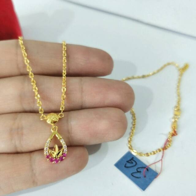 Kalung Emas Asli Kadar 875