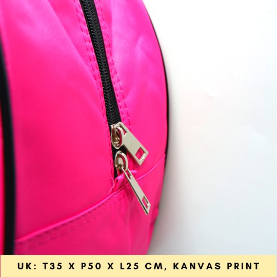 (BISA COD) tas pakaian wanita travel elle ukuran besar gambar print grosir semarang murah fashion