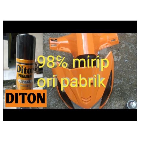 Cat Pilox Diton Premium BEAT ORANGE 9355 400cc warna oren honda beat repsol sepeda motor mobil helm