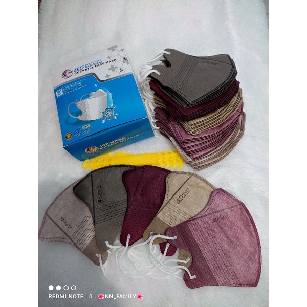 Duckbill jsp warna warni isi 50
