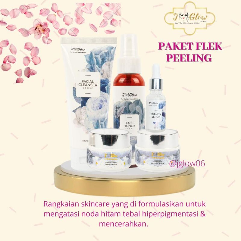 Jglow Paket flek Peeling Serum