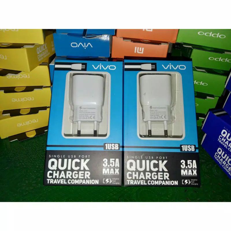 CHARGER / TC 3.5A Branded Quick LED Micro USB For Android