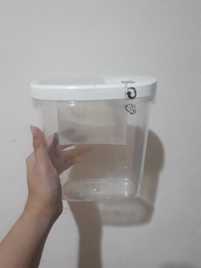 1.stoples Makanan Transparan  Serbaguna, 1.3 Ltr