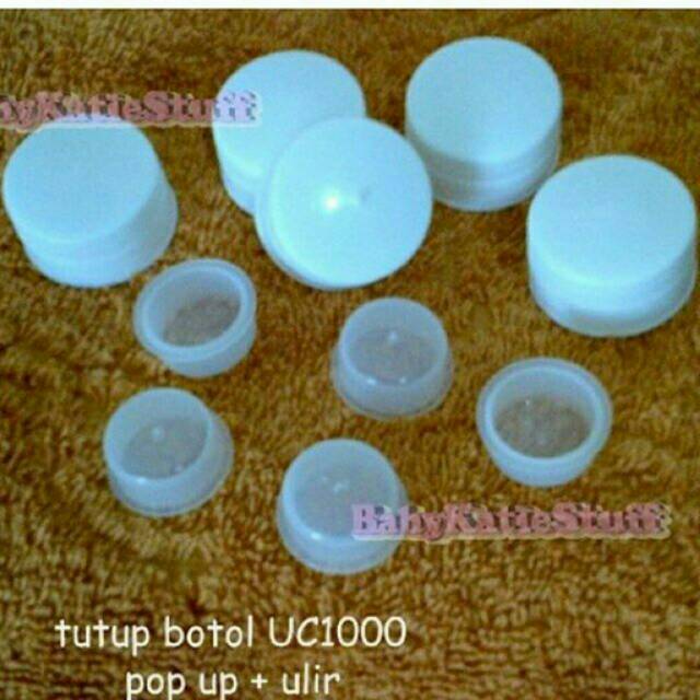 TUTUP BOTOL UC1000 ISI 10 PASANG / PERLENGKAPAN MENYIMPAN ASI PERAH