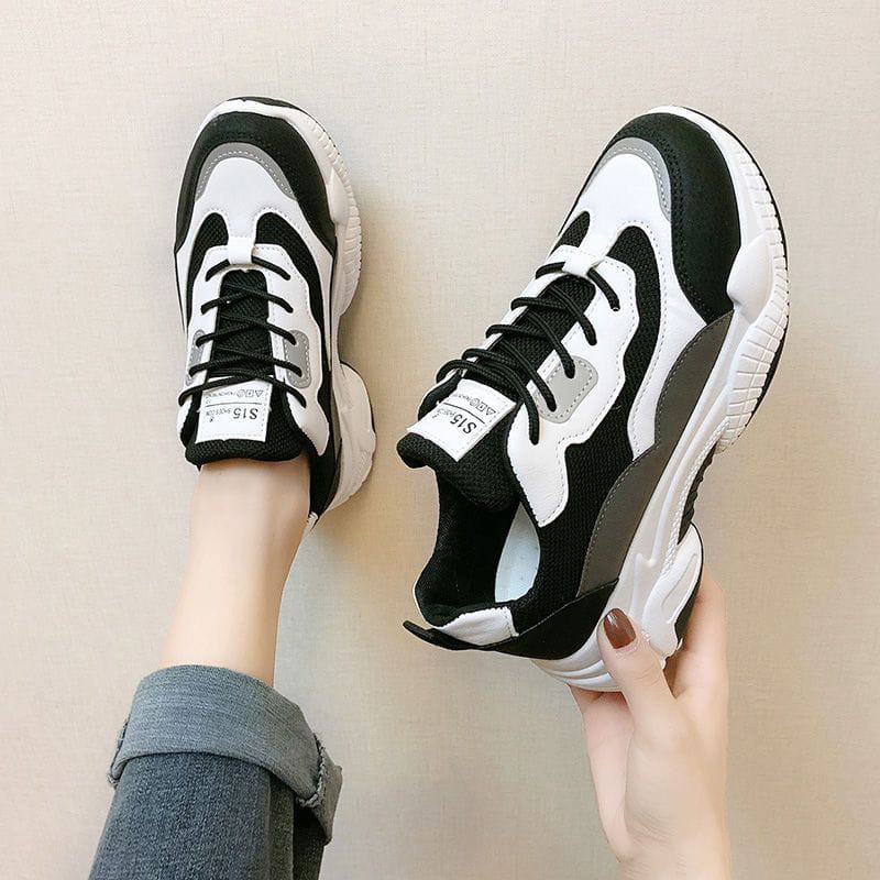 IDEALIFESHOES SEPATU SNEAKERS FASHION WANITA KOREA IMPORT COD