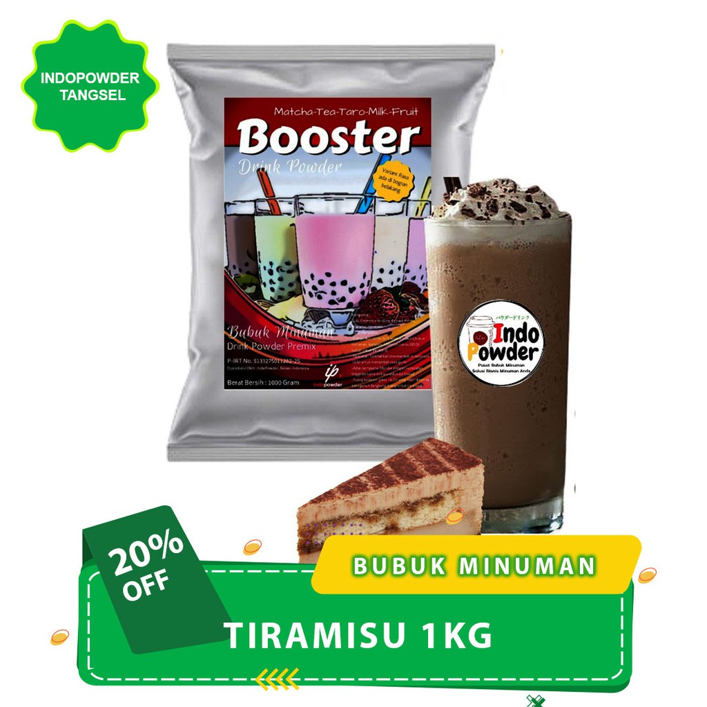 Jual Bubuk Minuman Rasa Tiramisu 1kg Bubuk Powder Minuman Kekinian Shopee Indonesia 8212