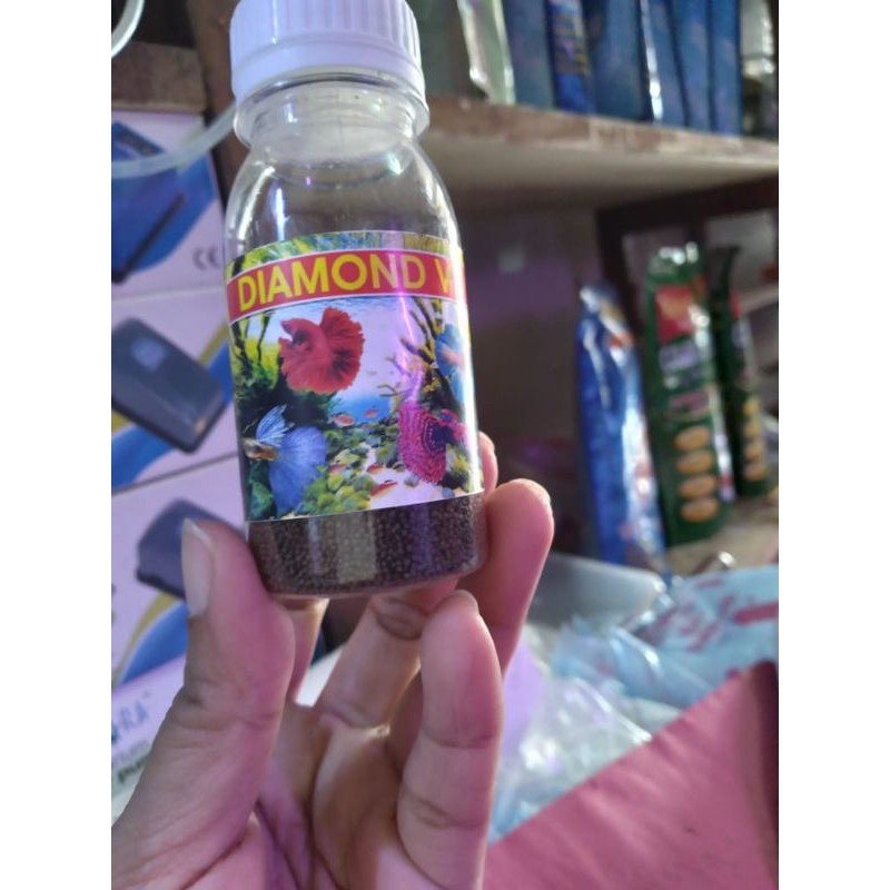 Diamond vit/ makanan ikan/ makanan ikan cupang/ pelet ikan/ pelet ikan cupang
