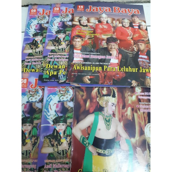 

Majalah jayabaya random 3pcs