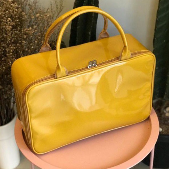 KOPER MINI MIKA MUSTARD /TAS WANITA/TRAVEL BAG/TAS PREMIUM