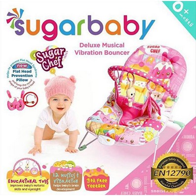 Sugar Baby Deluxe Musical Vibration Bouncer 1 Recline-4