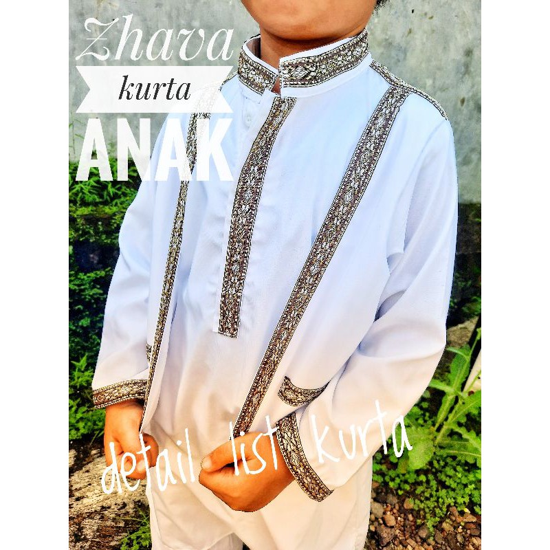 zhava kurta set anak/koko anak/kurta set../bisa COD