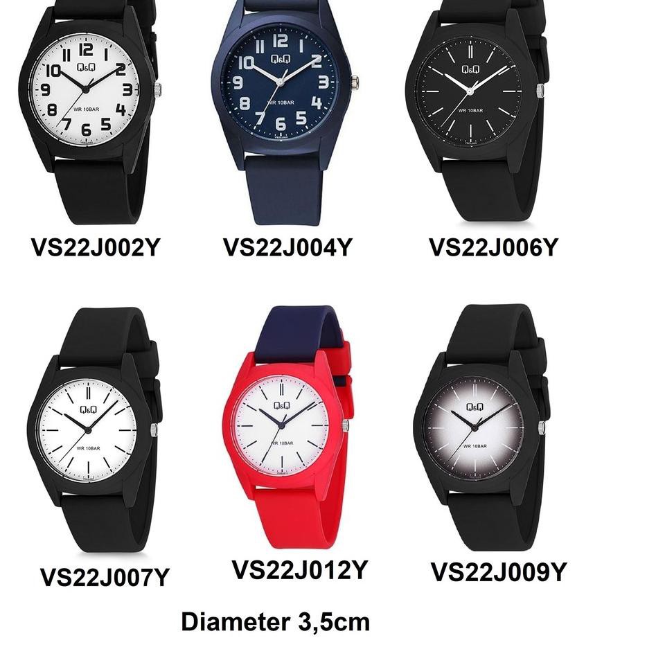 ★★ KKM Q&Q QQ QNQ VP-50 Analog Original Watch Jam Tangan Unisex  Kualitas Premium ★.