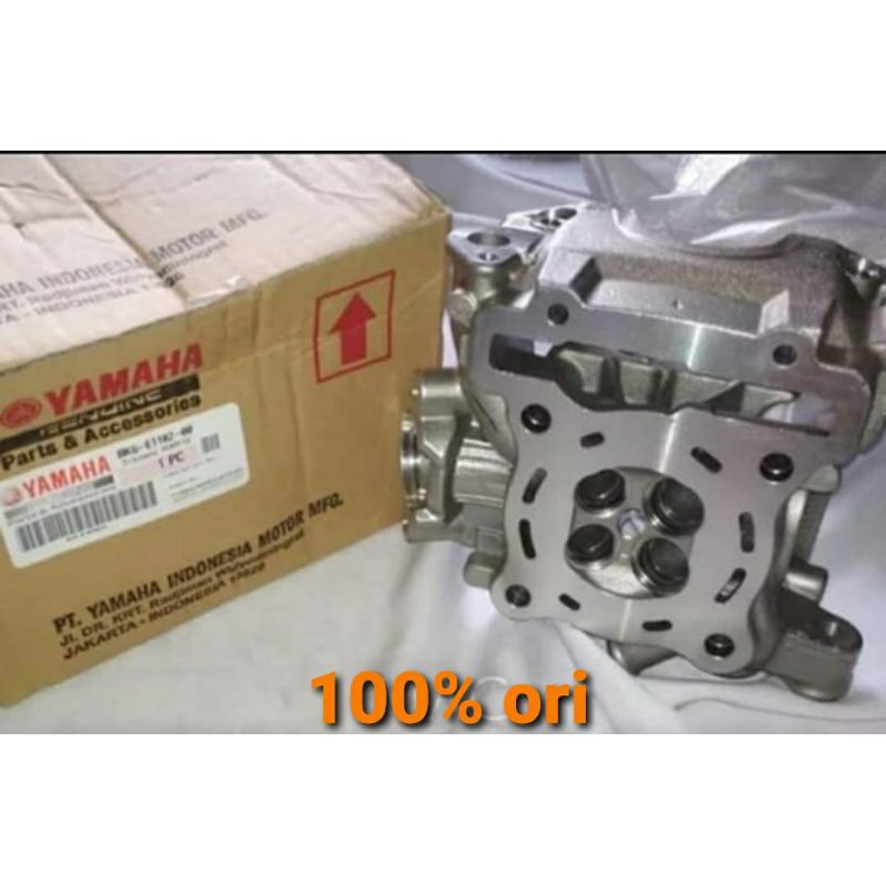 BLOK HEAD CYLINDER HEAD R15 VVA V3 VIXION R  XSR 155 ASLI ORI YAMAHA BK6 E1102 00