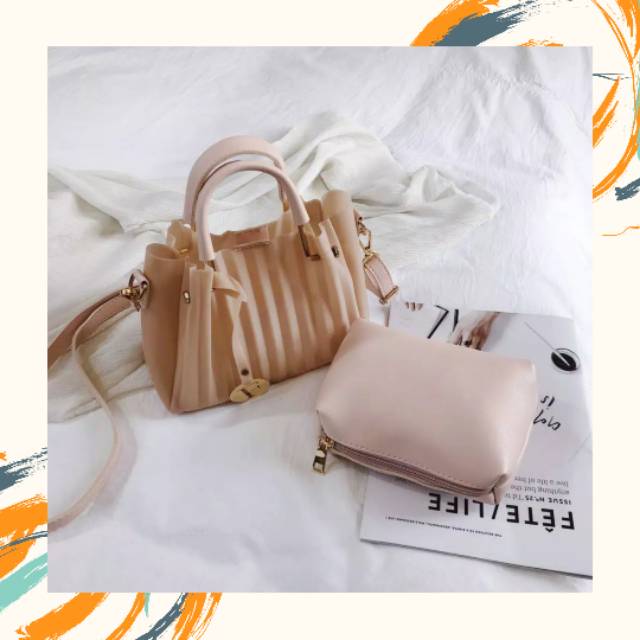 Jelly bag / sling bag / tas selempang / tas wanita / tas murah / korean bag / tas kekinian