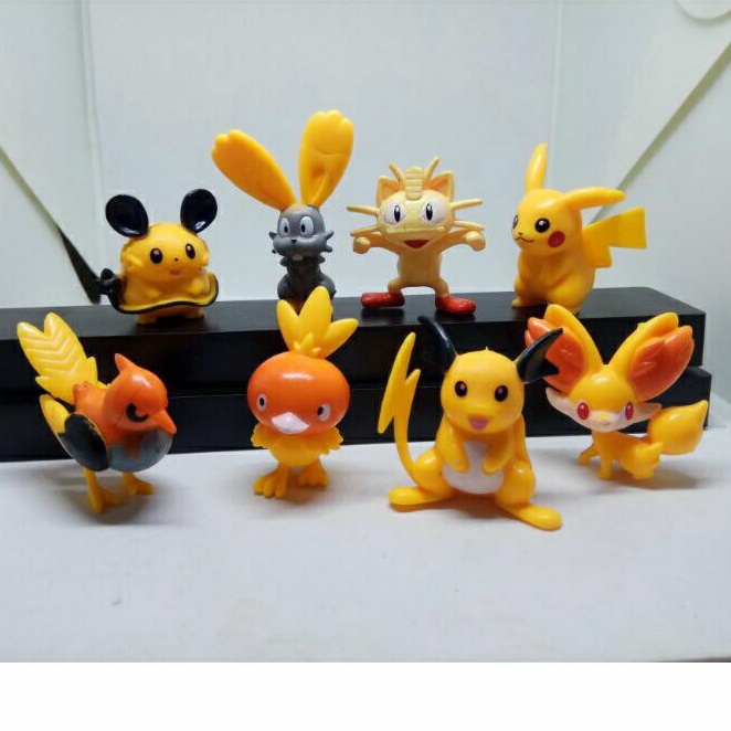 MAINAN ACTION FIGURE MINI POKEMON SET8