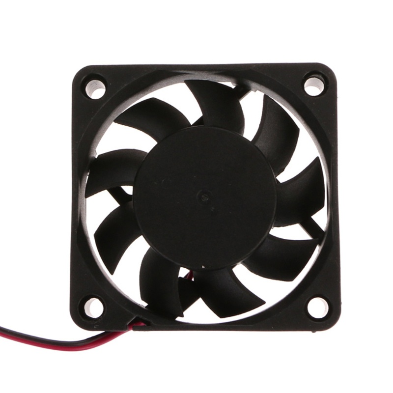 Cre Untuk DC 12V 2-Pin 60x60x15mm Komputer PC CPU System Sleeve-Bearing Cooling Fan60