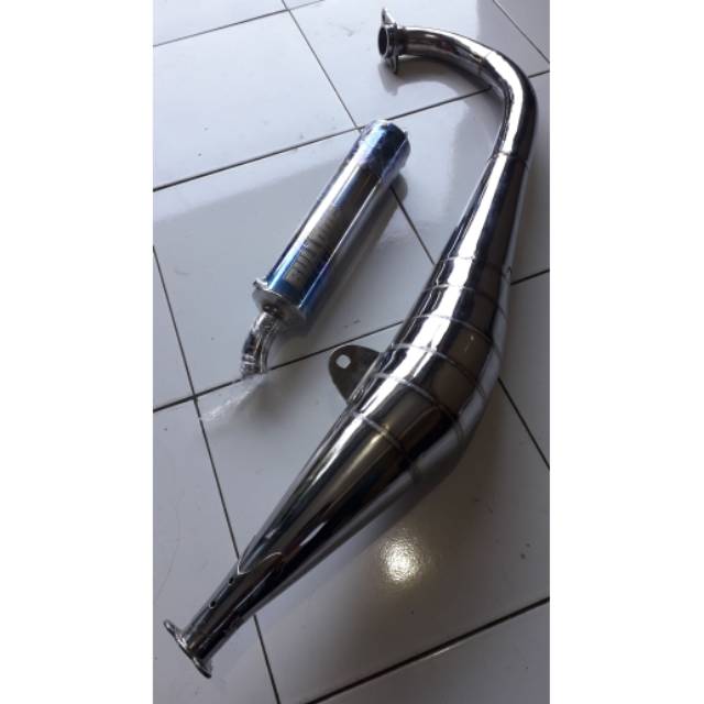 Knalpot Kolong samping RX King
