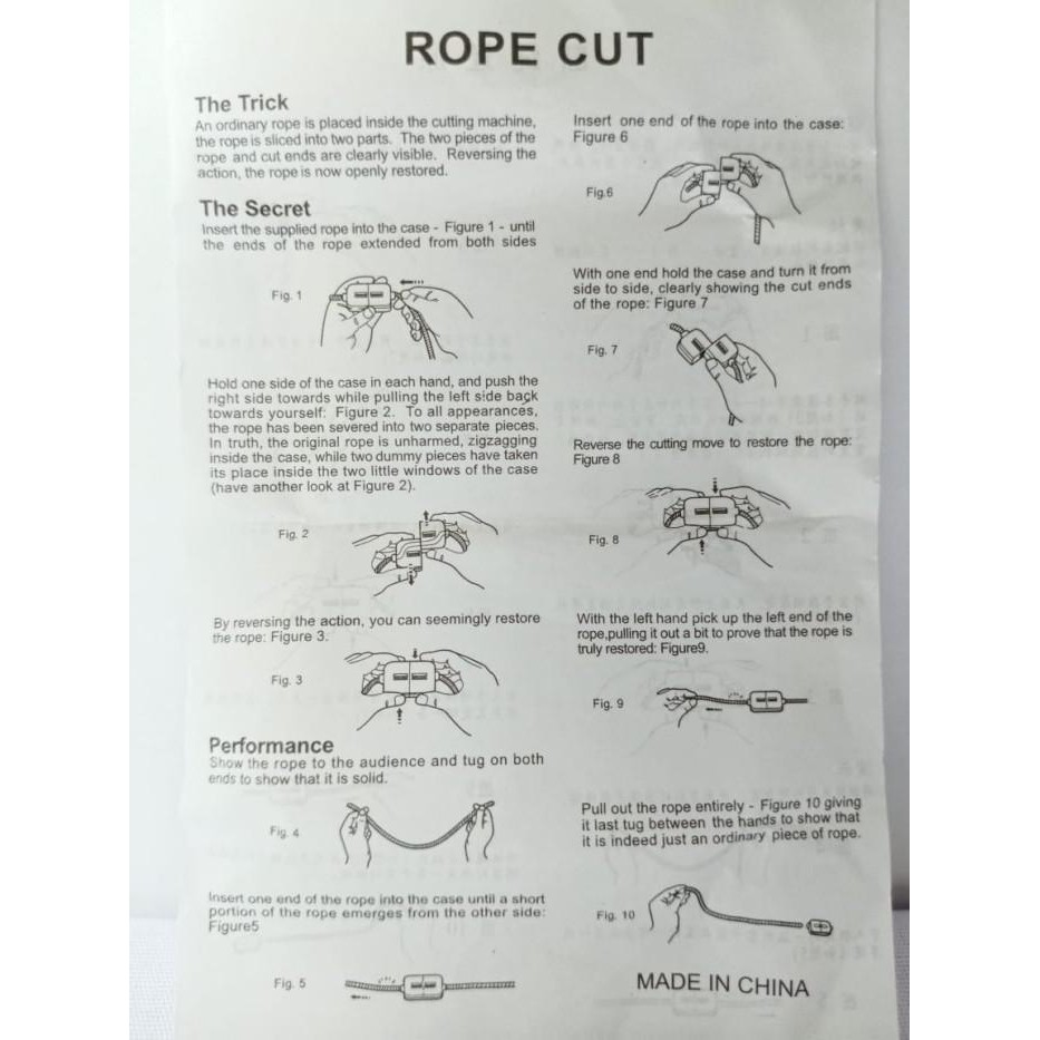 MAINAN SULAP TALI PUTUS SAMBUNG - TALI POTONG TERSAMBUNG KEMBALI - MAI