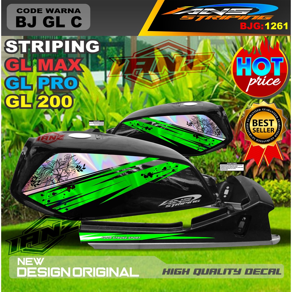 STRIPING CUSTOM GL MAX PRO GL 2000/ STRIPING GL VARIASI HOLOGRAM / STRIPING GL HOLOGRAM