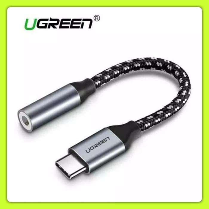 UGREEN TYPE C TO AUX 3.5 MM ORIGINAL UGREEN TIPE C TO 3.5 MM FEMALE