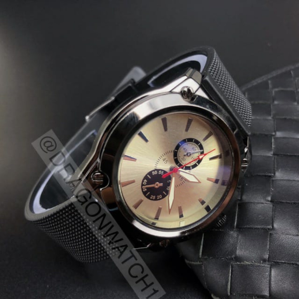 ［Ready Stock］Jam tangan pria sport jarum beneton S1082