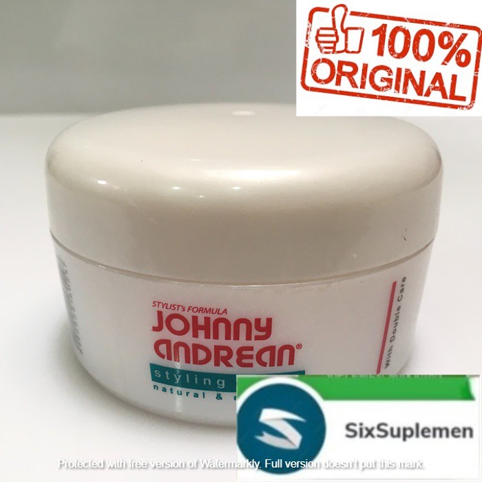 Johnny Andrean Hair Styling Styling Cream Natural &amp; Moisture 125 gram