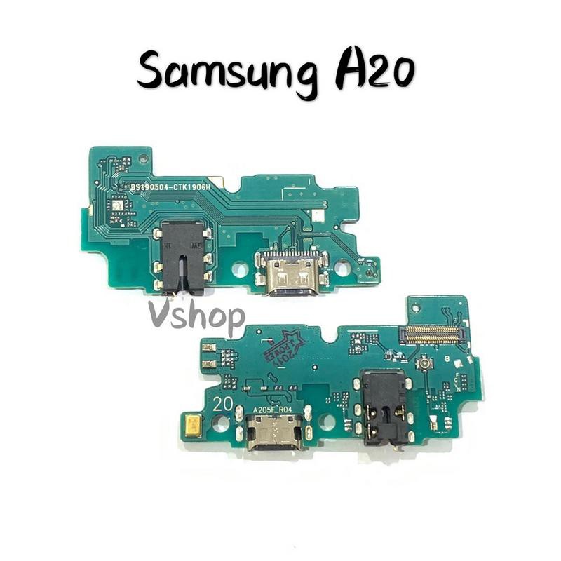 Flexibel Flexible Papan PCB Con Cas Con TC Konektor Charger Samsung A20 A205