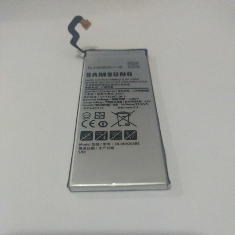 Baterai batre samsung Note 5 original
