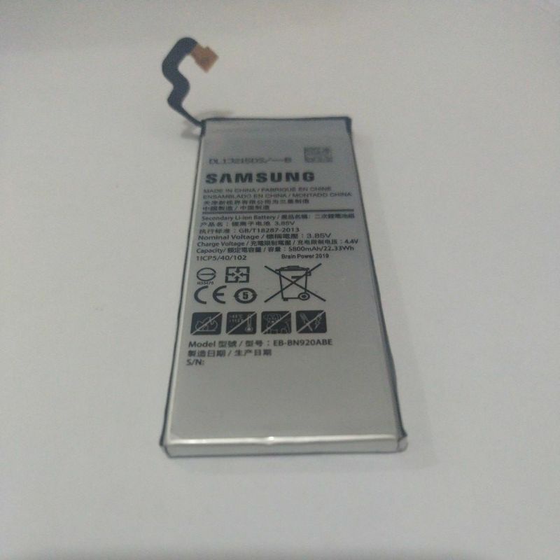 Baterai batre samsung Note 5 original