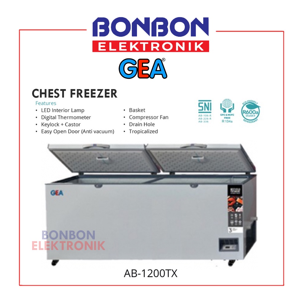 GEA Chest Freezer AB-1200TX / AB 1200 TX 1050L